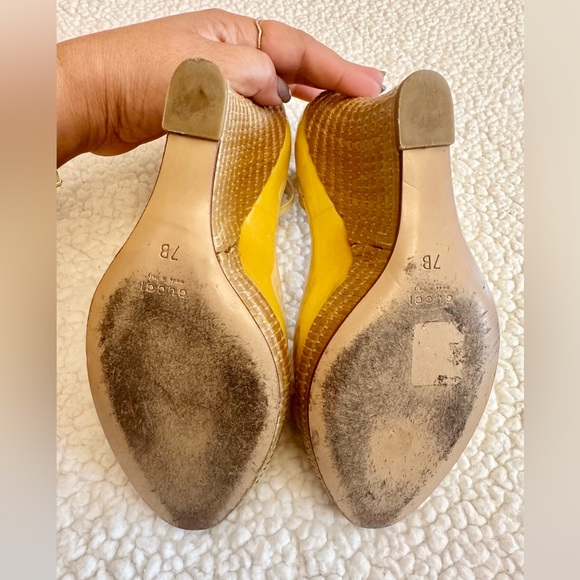 Gucci Wedge Sandals - Picture 8 of 10